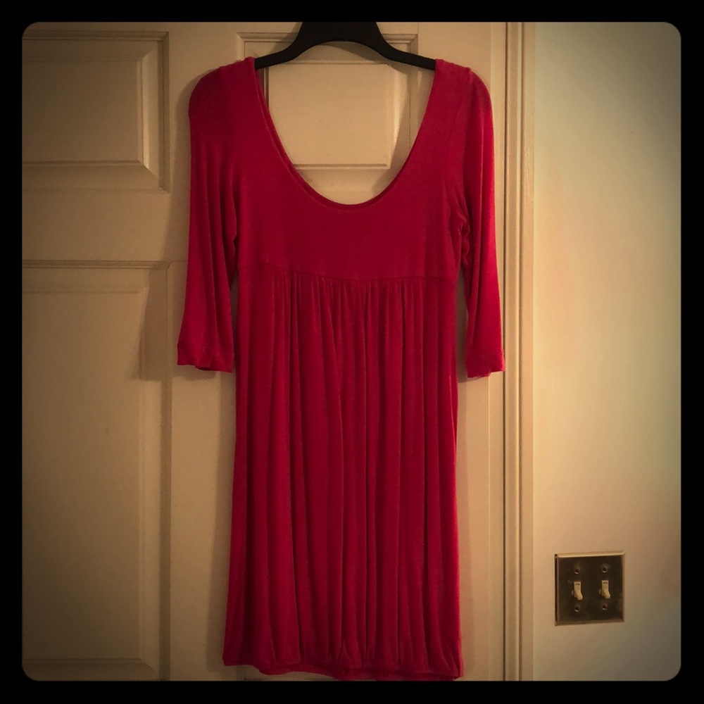 Pink soft and comfy dress